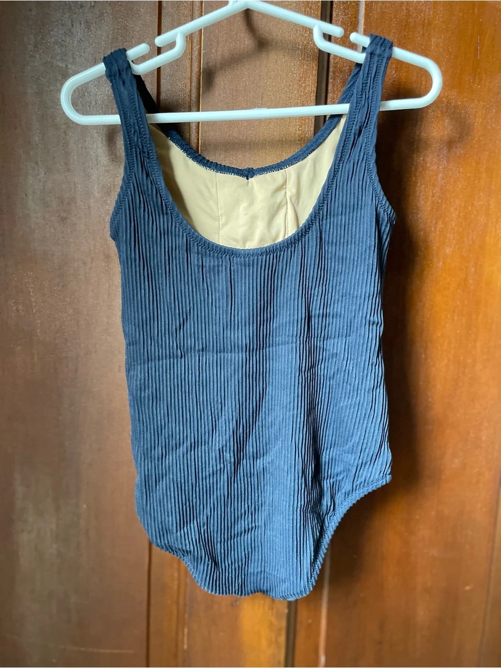 Crewcuts girls size 4-5 blue one piece swimsuit